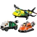 LEGO® City: Flugzeug, Hubarbeitsbühnenwagen und Luftkissenfahrzeug Remix (60505)
