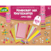 LENA: Jumbo rosa Bastelkoffer, 800-teiliges kreatives Spielset