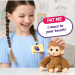 Little Live Pets: Mini Maki Pepi Peach interaktives cremefarbenes Äffchen