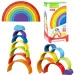 Little Stars: Regenbogen Stapelspiel