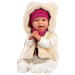 Llorens: Mimi, 42 cm große weinende Puppe im Love Bear Teddybär-Set