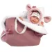 Llorens: Mimi Llorana 42cm weinende Neugeborenenpuppe mit Tragekorb