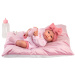 Llorens: Olivia 38 cm große weinende Puppe mit Kissen