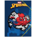 Luna: Blaue Gummimappe mit Spider-Man-Motiv, 25 x 35 cm