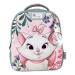 Luna: Die Aristocats – Marie (Katze), 2-fächeriger abgerundeter Kindergarten-Rucksack, 27 x 10 x 31 cm