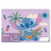 Luna: Disney Lilo &amp; Stitch Skizzenbuch A4, 30 Blatt