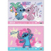 Luna: Disney Stitch – kreatives Skizzenbuch zum Ausmalen mit Aufklebern und Schablone in mehreren Varianten