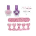 Luna: Go-Go Glam Maniküre-Set mit Kunstnägeln und Nagellack, 5-teilig