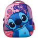 Luna: Must Team Kindergarten-Rucksack mit 3D-Stitch-Muster, abgerundet, 26 × 10 × 32 cm