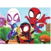 Luna: Spidey 4-in-1 Puzzle mit 12-15-20-24 Teilen