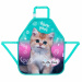 MLF Kitty Party Malerschürze mit Katzenmotiv 49 x 41,5 cm