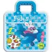 Malbuch für Jungen mit Aufklebern - 2. Flugzeug