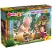 Masha und der Bär Badezeit 24-teiliges Maxi-Bodenpuzzle 70x50cm - Lisciani