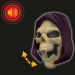 Masters of the Universe: Die Beschützer des Universums – Skeletor Knochen-Gesichtsmaske mit Licht- und Soundeffekten – Mattel