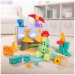 Melissa &amp; Doug Blockables Dinosaurier-Bauset, 69-teilig
