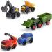 Micro City 5-teiliges Set aufklappbarer Spielzeugautos - Dickie Toys