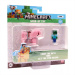 Minecraft-3D-Figur mit aufziehbarem Tier, 2. Serie, in verschiedenen Ausführungen, 1 Stück