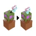 Minecraft Reveal Minifigur im Aufbewahrungswürfel – Eiche – Mattel