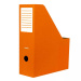 Nebulo: 80 mm faltbare Karton‑Dokumentenmappe, orange