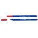 Nebulo: Dreieckiger Fineliner in Rot, 0,4 mm - 722-B