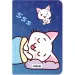 Nebulo: Gummimappe im A4-Format Katze