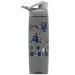 Nebulo: Wabo Trinkflasche mit Clip, Roboter-Katze, 750 ml