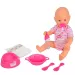 New Born Baby Pipi-Baby mit Zubehör, 38 cm - Simba Toys