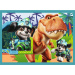 PAW Patrol – Abenteuer auf der Dino-Insel, 4-in-1-Puzzleset – Trefl