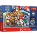 Paw Patrol 60-teiliges Premium-Plus-Kinderpuzzle mit Poster - Trefl