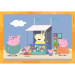 Peppa Wutz 4-in-1 Supercolor-Puzzle - Clementoni