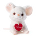 Petit sitzende Plüschmaus 14 cm - Lumpin