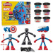 Play‑Doh: Marvel – Heldenhafte Abenteuer Knet‑Set mit 3 Figuren – Hasbro