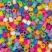 PlayBox: 9mm XL MAXI Pastell- und Neonfarben Bügelperlen im Eimer, 1400 Stück Packung