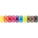 PlayBox: Bunte Kunststoffclips, 10er-Set, 11 mm