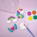 PlayBox: Einhorn-Kühlschrankmagnet-Gipsabdruck-Set