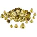 PlayBox: Goldfarbene Dekorationsglocken 100er-Pack