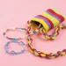 PlayBox: Komplettes Webset mit Garnen und quadratischem Webrahmen
