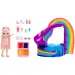 Rainbow High: Pool-Party-Spielset mit Blush Parker Puppe