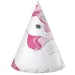 Regenbogen-Einhorn-Partyhüte 6er-Set