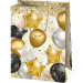 Riesige Geschenktasche mit Luftballonmuster 33 x 15 x 44,5 cm