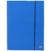 Spirit: Blaue Gummibandmappe im A4-Format
