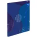 Spirit: Blaue Kreis Gummimappe A/4