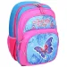 Spirit: Ergonomischer Schulranzen mit Schmetterlingsmuster in Rosa-Blau mit 4 Fächern