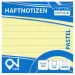 Spirit: Liniertes Pastellgelb 100-Blatt selbstklebender Notizblock 75x75mm
