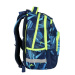 Spirit: Schulrucksack mit 3D-Fußballdesign, abgerundete Form, 34 x 26 x 44 cm