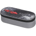 Spirit: ovales Federmäppchen mit Speed-Sportwagen-Motiv, 20 x 10 x 6 cm