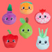 Squeezlings sammelbare weiche Gemüse- und Obstplüschfigur, 2. Serie, 1 Stück - Simba Toys