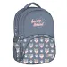St.Right Be My Friends Hundemuster Schultasche Rucksack 17"