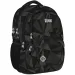 St.Right Geometric grau ergonomischer Schulrucksack, Rucksack BP05 42x30x19cm