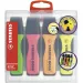 Stabilo: BOSS Executive Textmarker verschiedene Farben 4er-Set